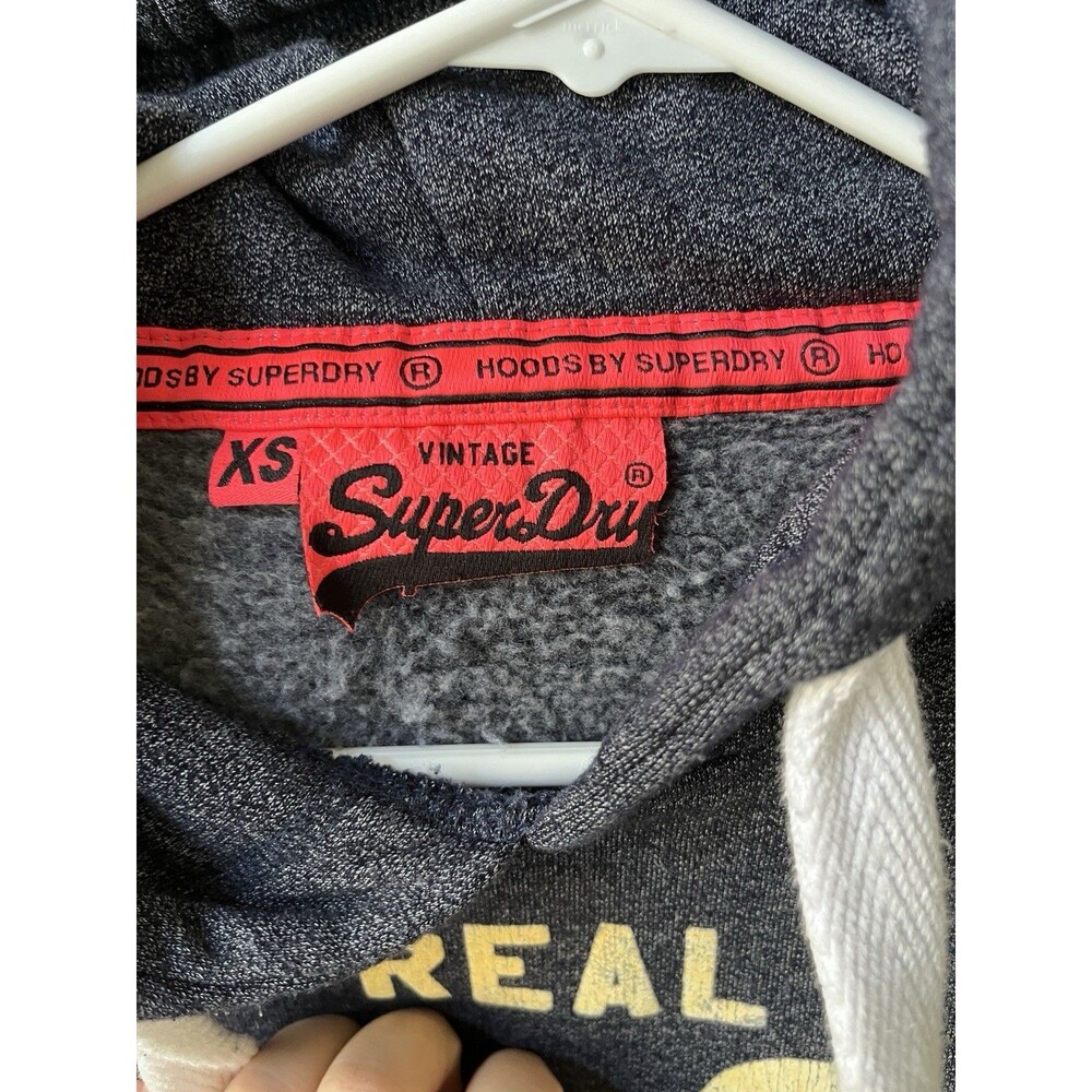 Superdry Multicolor Graphic Logo Hoodie Sweater Vintage Japan Women’s XS - Picture 6 of 12